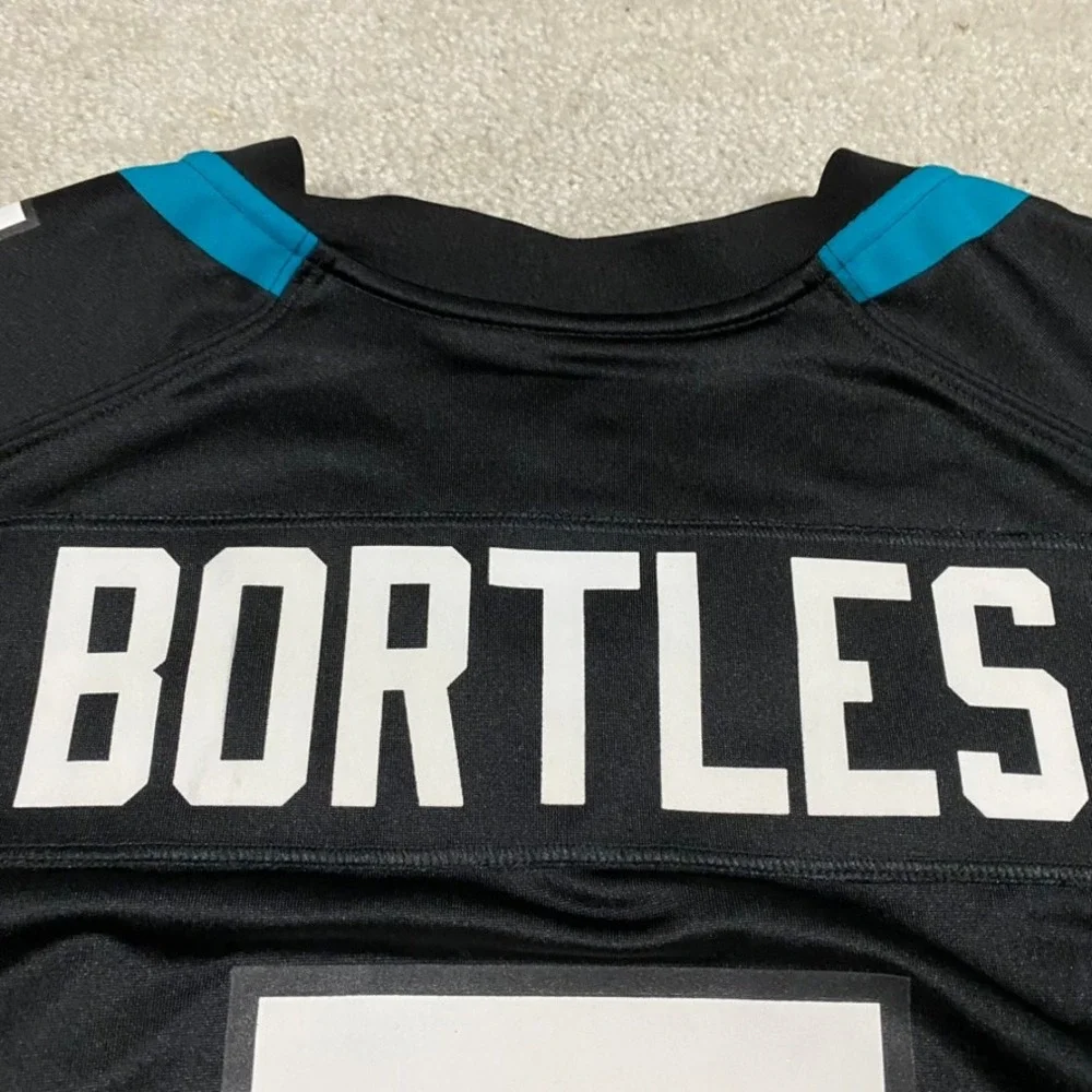 Nike Jacksonville Jaguars Blake Bortles 5 NFL Jersey Black Mens Medium